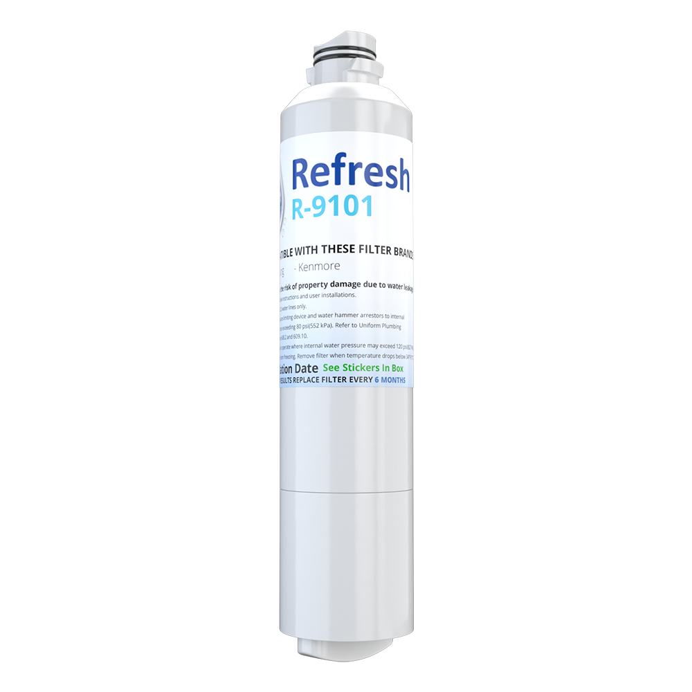 Refresh R-9101 Replacement Water Filter - Fits Samsung DA29-00020B, RF23HCEDBBC/AA, RS25H5000SR, and more!